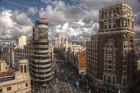 馬德裡的Gran Vía大街